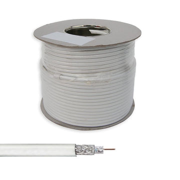 100M Single RG59 White
