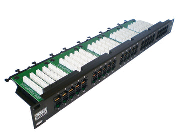 2U 19" 50 Port CAT3/TELEPHONE - Patch Panel (Dual Use) - 4 Pin (UTP) PPAN-50-T-4P