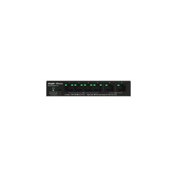 RG-ES106D-P V2 6-port 10/100Mbps Desktop Unmanaged Switch ( 6 Port FE POE,54 W)