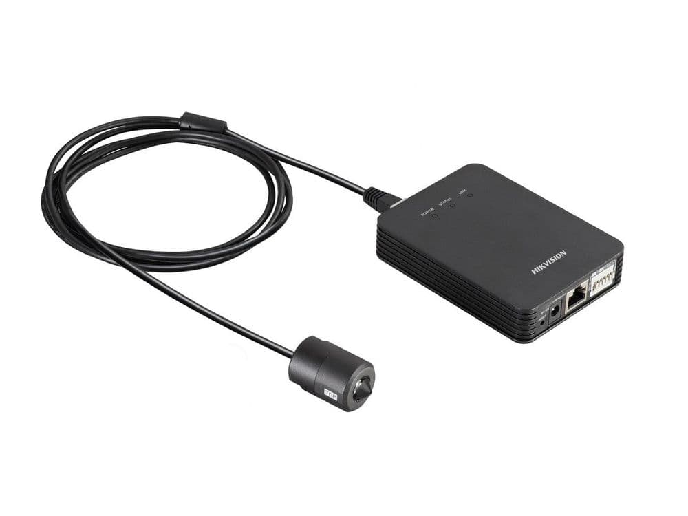 DS-2CD6425G0-10 Hikvision 2MP IP Network 3.7mm Lens Covert Camera & Encoder, Built-in Micro SD Card
