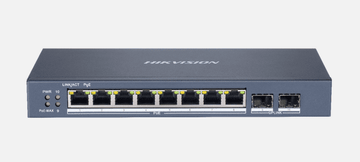 Hikvision DS-3E1510P-SI Smart Managed 8 Port Gigabit PoE Switch