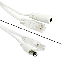 Passive Power Over Ethernet Adapter Injector Extractor Kit CAT5 injector and extractor poe adapter