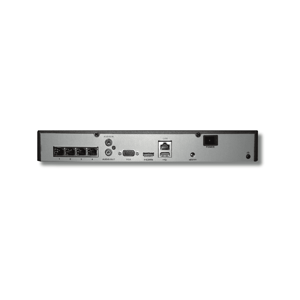 8MP DS-7604NI-K1/4P(C) Hikvision POE - 4 Channel NVR