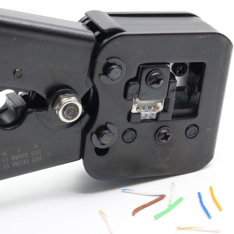 RJ45 Passthrough Crimptool - Crimping Tool