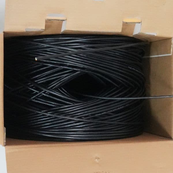 Rhino Guard CAT5E U/UTP-PE/BLACK 305M Black CAT5e UTP Cable (Offer)
