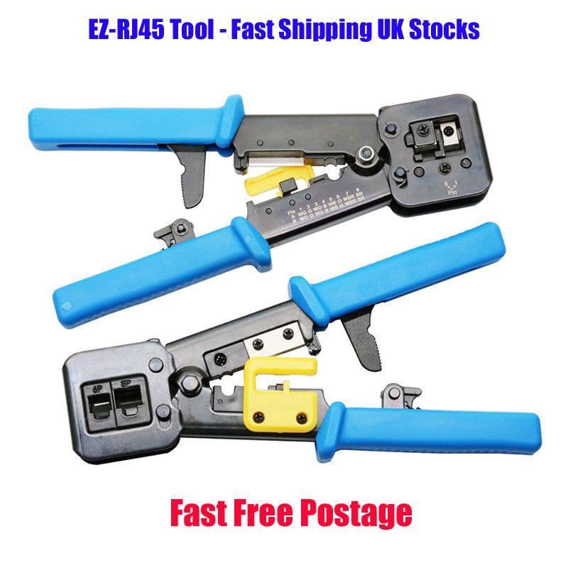 RJ45 Passthrough Crimptool - Crimping Tool
