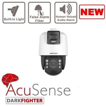 2MP DS-2SE7C124IW-AE(32X/4)(S5) Hikvision Acusense Smart-Linkage 32x PTZ + 4mm Panoramic