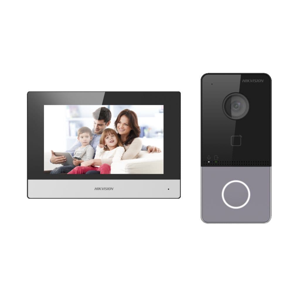 2MP DS-KIS603-P (C) Video Intercom Kit HD IP POE Bundle Complete Video two Way Audio Kit