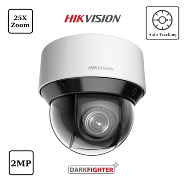 2MP Hikvision 25X Zoom DS-2DE4A225IW-DE IR Mini PTZ - Smart Tracking (Offer)