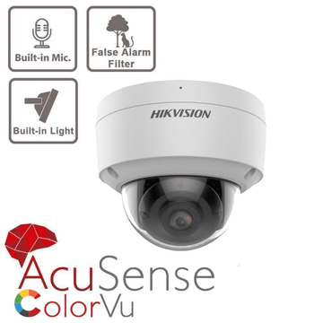 4MP DS-2CD2147G2-SU IP Colorvu Acusense Dome 2.8mm