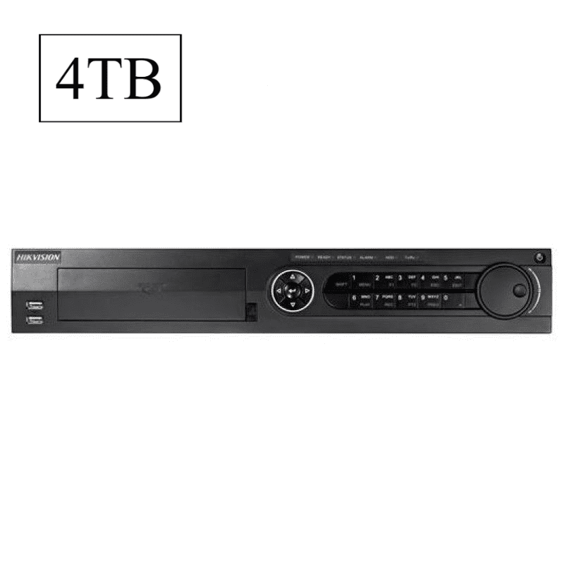 4MP DS-7316HQHI-K4 Turbo HD DVR Digital Video Recorder With 4TB HDD