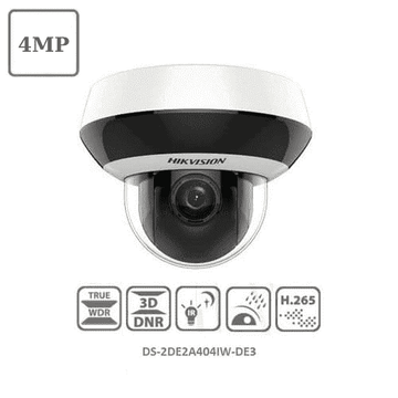 4MP DS-2DE2A404IW-DE3-W WIFI Version 2-inch 4X Powered by DarkFighter IR Network Speed Dome