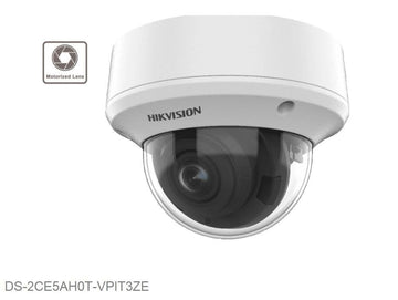 5MP DS-2CE5AH0T-VPIT3ZE HIKVISION -Motorised varifocal lens EXIR POC dome camera