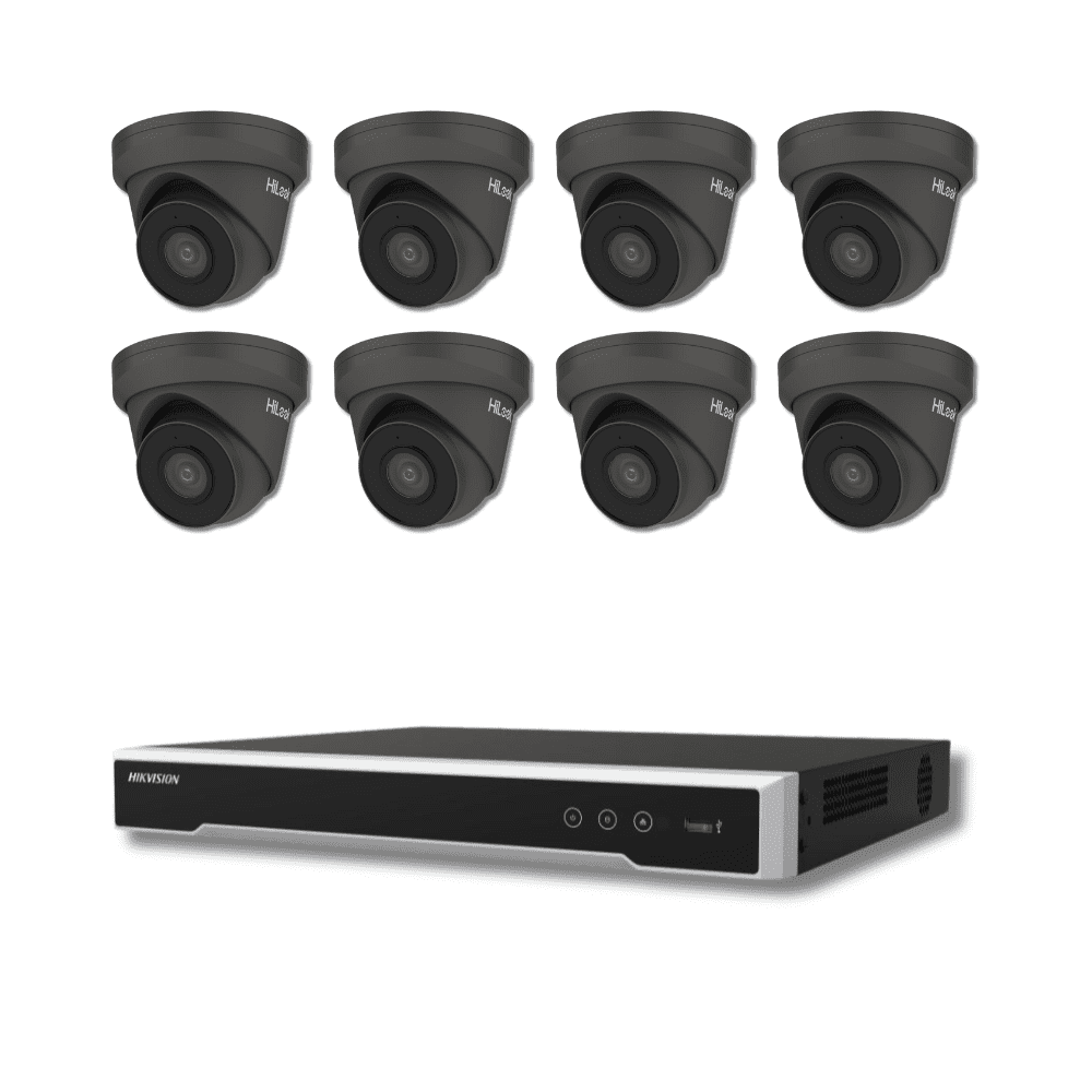 5MP Hilook By Hikvision IPC-T250H-MU(2.8) built-in Mic & POE 8 Camera, 16ch NVR Kit (Offer)