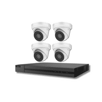 5MP HiLook by Hikvision IPC-T250H-MU Metal Base Built-In Mic 4 Camera & 8 Channel NVR Kit (Offer)