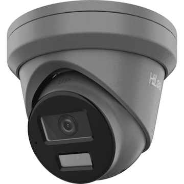 5MP HiLook by Hikvision IPC-T259H-MU ColorVu Half Metal Turret Camera 30m built in Mic (Grey)