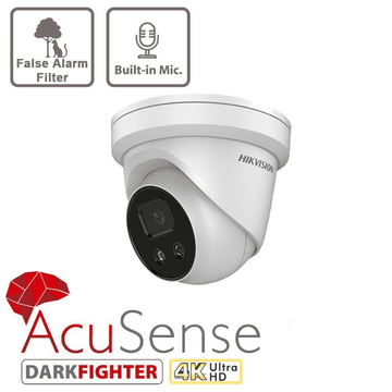 8MP DS-2CD2386G2-IU AcuSense Turret Network Camera Hikvision