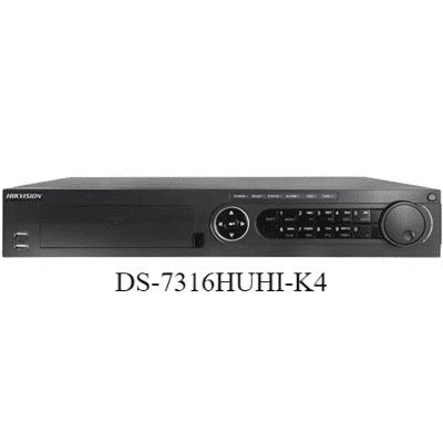 8MP Lite DS-7316HUHI-K4 Hikvision Turbo HD DVR Digital Video Recorder - 4 Bay