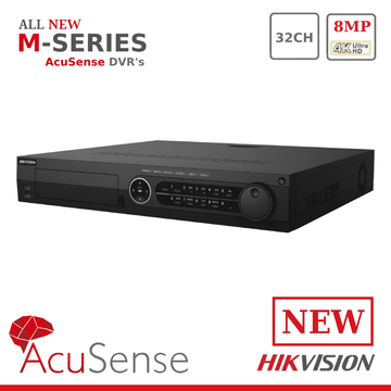 8MP Lite iDS-7332HUHI-M4-S Hikvision Turbo HD DVR 32 Channel AcuSense DVR 4 HDD Bay
