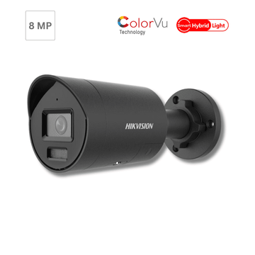 8MP Hikvision DS-2CD2087G2H-LIU/SL(4mm) ColorVu Pro Series Smart Hybrid Light Fixed Mini Bullet Cam