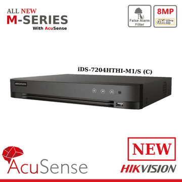8MP IDS-7204HTHI-M1/S(C) Hikvision 4 channel TVI Turbo 4.0 DVR AOC