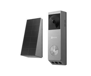 EZVIZ EP3X Pro 2K 3MP Smart Security Video Battery Doorbell with Solar Panel