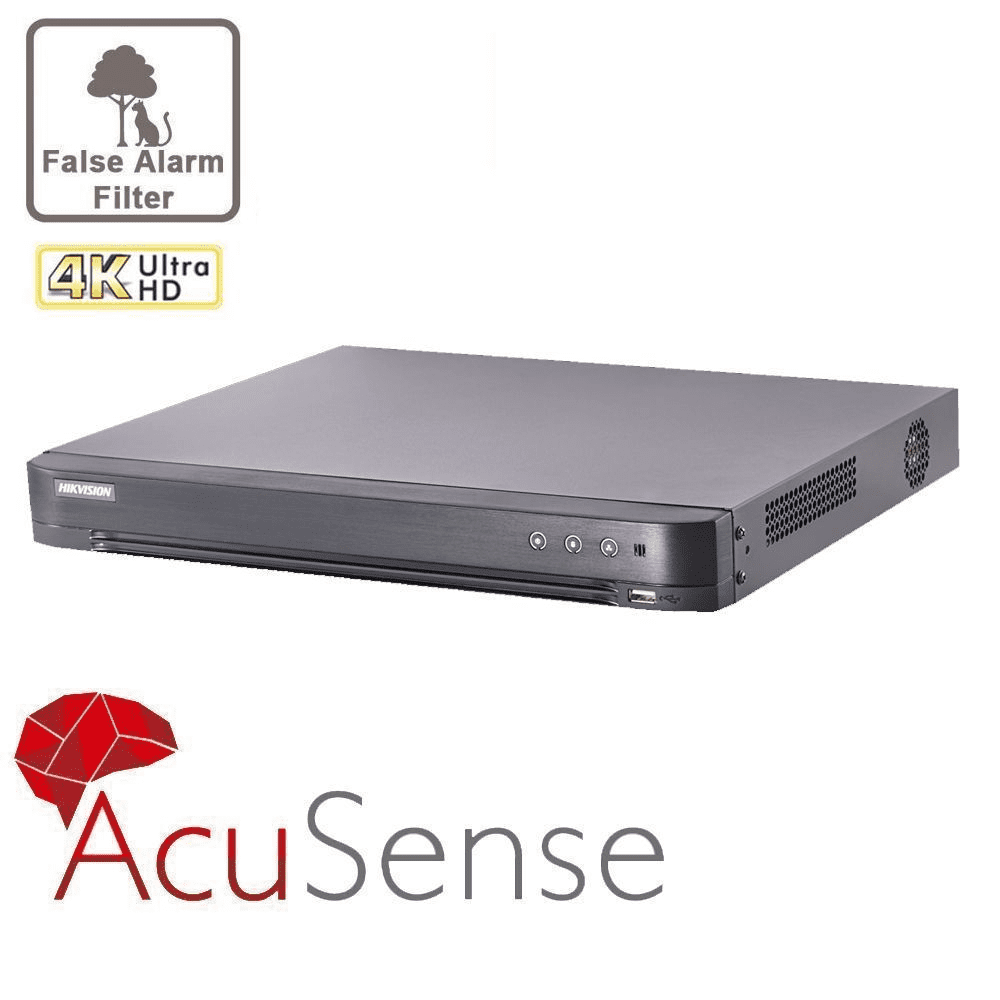 Hikvision 8MP Lite iDS-7204HUHI-K1/4S (B) AcuSense Smart Filter 4 Ch Turbo 5.0 DVR