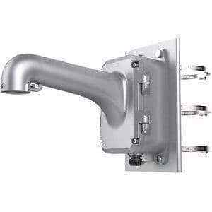 Hikvision DS-1604ZJ-BOX-POLE-P Mounting Bracket with Junction Box Load Capacity 10kg - Grey