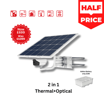 Hikvision DS-2TXS2628-3P/QA/GLT/CH30S80 Solar-powered Thermal Camera Kit (Offer)