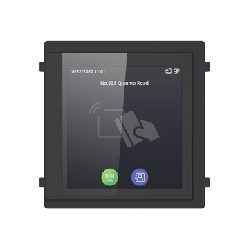 Hikvision - DS-KD-TDM - Touch Display Module with M1 Card Reader