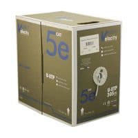 Internal - Cat5e U-UTP 24AWG 4 Pair Grey PVC Velocity 107-0032 305M Cat5