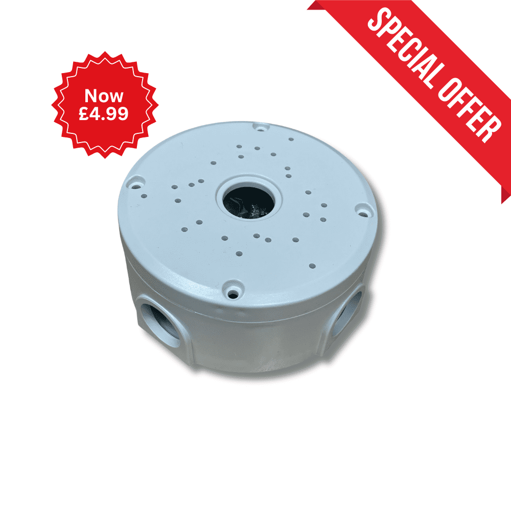 Outdoor Junction Ip Box 130x130x50 Mm Round (Offer)
