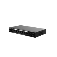RG-ES210GC-LP 10-Port Gigabit Smart Cloud Managed POE Switch, 8 PoE/POE+ Ports, 70W with 2 Gigabit R