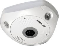 12MP DS-2CD63C5G0-IVS IP Network 2mm Fixed Lens 360° Fisheye Camera Hikvision