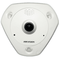 12MP DS-2CD63C5G0-IVS IP Network 2mm Fixed Lens 360° Fisheye Camera Hikvision