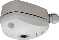 12MP DS-2CD63C5G0-IVS IP Network 2mm Fixed Lens 360° Fisheye Camera Hikvision