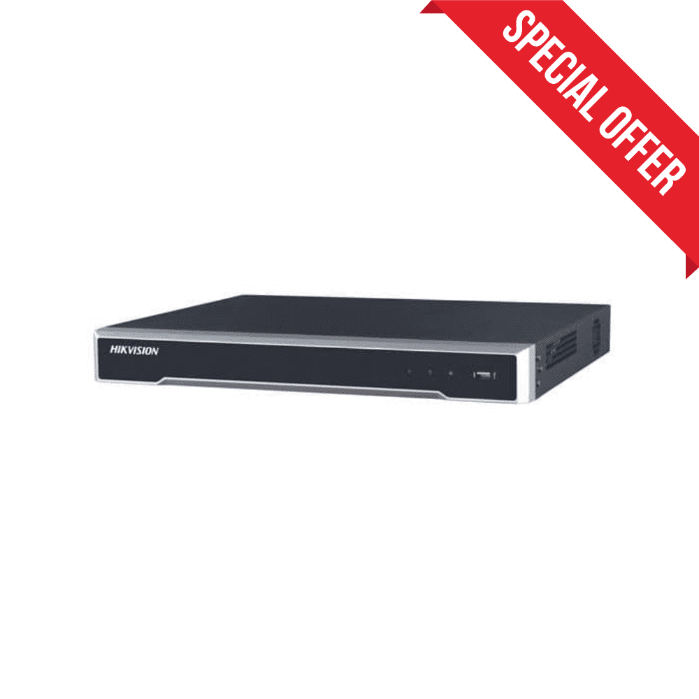 12MP Hikvision DS-7608NI-I2/8P(B) 8 Channel Network Video Recorder