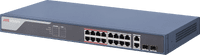 16 Port DS-3E1318P-EI Hikvision 100Mbps smart managed PoE switch