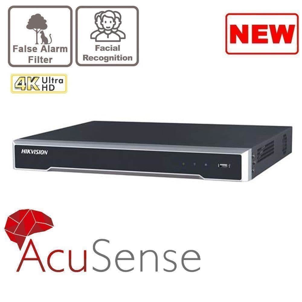 12MP DS-7608NXI-I2/8P/S(E) AcuSense Series NVR 8 Channel NVR