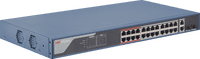 24-port DS-3E1326P-EI Hikvision 100Mbps smart managed PoE switch