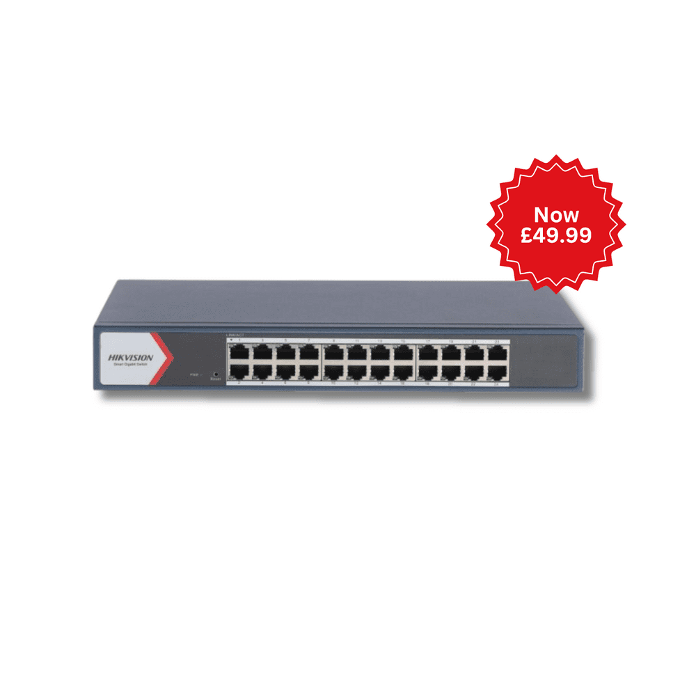 24 Port Hikvision DS-3E1524-EI(O-STD) Gigabit Smart Switch (Offer)
