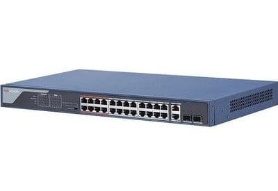 24 Port Hikvision DS-3E1526P-SI Smart Managed 1000 Mbps Gigabit PoE Switch