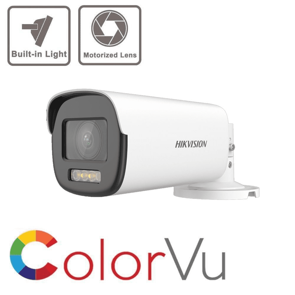 2MP DS-2CE19DF8T-AZE ColorVu PoC Motorized Varifocal Bullet