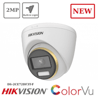 2MP Hikvision DS-2CE72DF3T-F(2.8mm) ColorVu Fixed Turret TVI Camera (Offer)