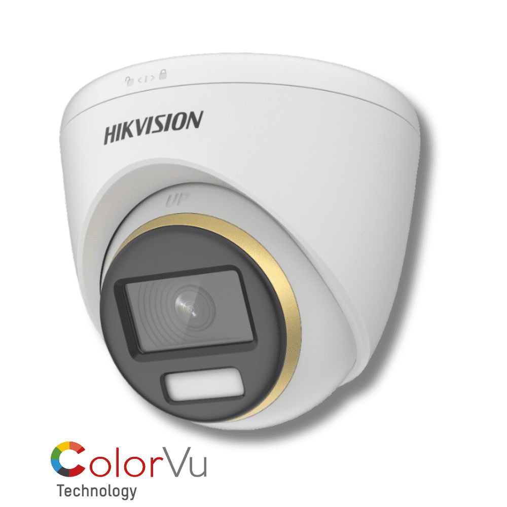 3K Hikvision DS-2CE72KF3T- 3K ColorVu Fixed Lens Turret Camera - 2.8MM (Offer)