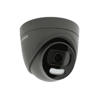 5MP DS-2CE72HFT-F28/Grey ColorVu Fixed Lens Turret Camera, 20m White Light