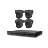 5MP HiLook by Hikvision IPC-T250H-MU Metal Base Built-In Mic 4 Camera & 8 Channel NVR Kit (Offer)