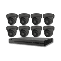 5MP HiLook by Hikvision IPC-T250H-MU Metal Base Built-In Mic 8 Camera & 16 Channel NVR Kit (Offer)