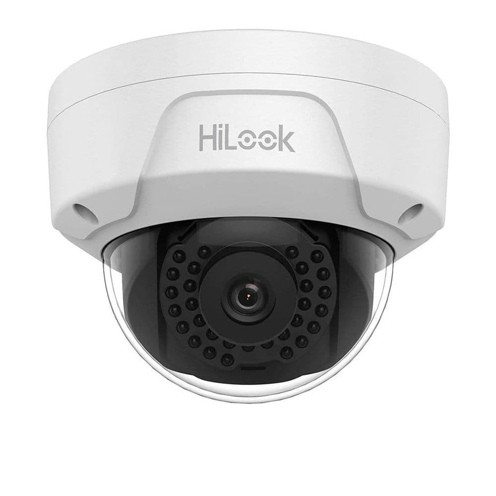 5MP IPC-D150H-MU HiLook by Hikvision WDR H.265 IP IK10 Dome Camera with 30m IR Build in MIC