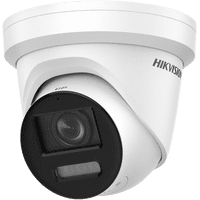 8 MP Hikvision DS-2CD2387g2-LSU/SL Colorvu Strobe Light 2 Way Talk Camera